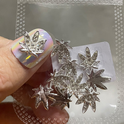 10kom Punk križ sa kamenčićima Dekoracija za nokte Luksuzni retro gotički dizajnerski privjesci za nokte Klasični križni dijelovi za nokte Manikura*