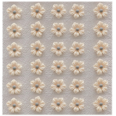 30GAB Gaismas 3D akrila ziedu nagu mākslas piekariņi Aksesuāri Mirdz tumsā Nagi Dekorēšanas piederumi Materiāls Manikīra Dekors