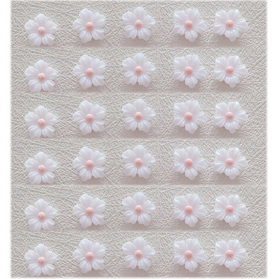 30GAB Gaismas 3D akrila ziedu nagu mākslas piekariņi Aksesuāri Mirdz tumsā Nagi Dekorēšanas piederumi Materiāls Manikīra Dekors