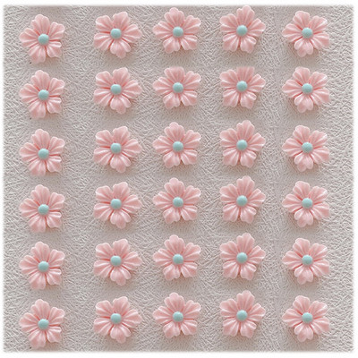 30GAB Gaismas 3D akrila ziedu nagu mākslas piekariņi Aksesuāri Mirdz tumsā Nagi Dekorēšanas piederumi Materiāls Manikīra Dekors