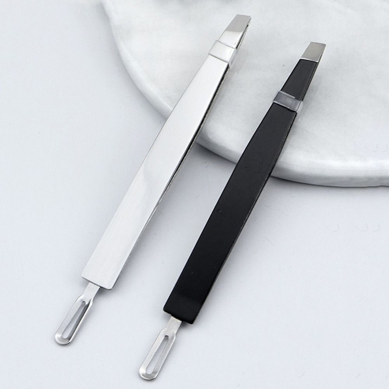 Liječenje akni Čupači dlačica s rupama Dvostrane pincete za trepavice Nehrđajuće kose pincete za obrve Podrezivanje obrva Žene