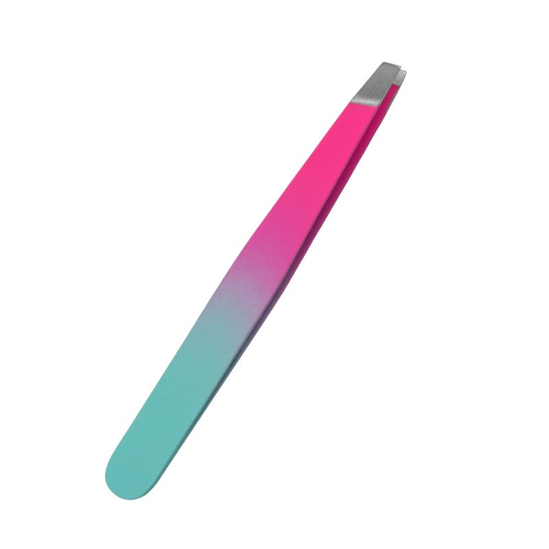 Private Label uzacu pincetes Rose Gold Pincet Clips Nerūsējošā tērauda sejas matu noņemšanai Beautfy aplauzuma rīks