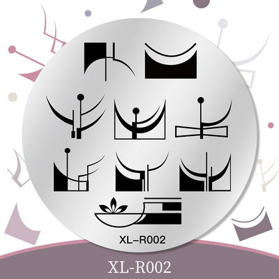 1 gab. Nagu mākslas štancēšanas plāksnes nerūsējošā tērauda veidnes nagu želejas lakas mīlestības formas ziedu apdruka štancēšanas trafarets nagu mākslas rīki