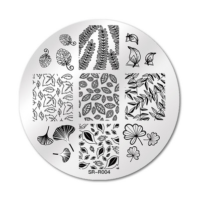 1 gab. Nagu mākslas štancēšanas plāksnes nerūsējošā tērauda veidnes nagu želejas lakas mīlestības formas ziedu apdruka štancēšanas trafarets nagu mākslas rīki