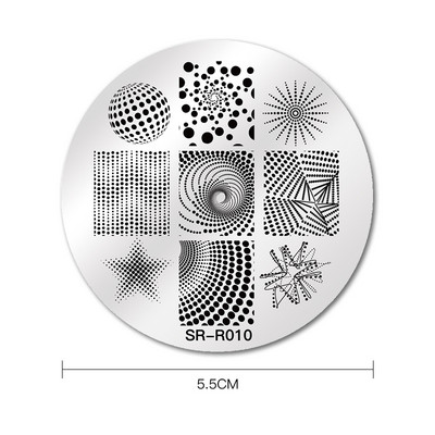 1 gab. Nagu mākslas štancēšanas plāksnes nerūsējošā tērauda veidnes nagu želejas lakas mīlestības formas ziedu apdruka štancēšanas trafarets nagu mākslas rīki