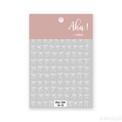 Vīna sarkana zeltīta loka nagu uzlīme Sudraba zelta lāzera nagu uzlīme Dažādu izmēru kombinācija Pašlīmējoša nagu mākslas dekorācija