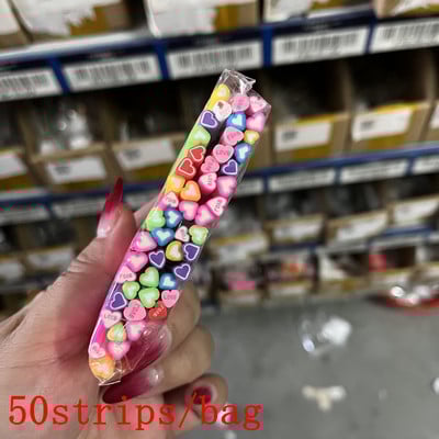 1000 de bucăți de umplere pentru felii de fructe Nail Art Slime Fructe DIY Brelocuri Flori de desene animate Bomboane Moale Argilă Nail Paillette Accesorii pentru manichiură *