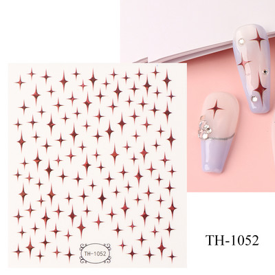 3D lāzera šķembu čūskas nagu uzlīmes Hologrāfiskas lapas Serpiente līmējošais slīdnis nagu mākslas dekorēšanai ziemas uzlīmes folijas