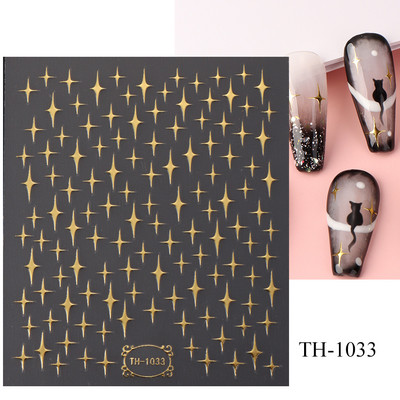 3D lāzera šķembu čūskas nagu uzlīmes Hologrāfiskas lapas Serpiente līmējošais slīdnis nagu mākslas dekorēšanai ziemas uzlīmes folijas