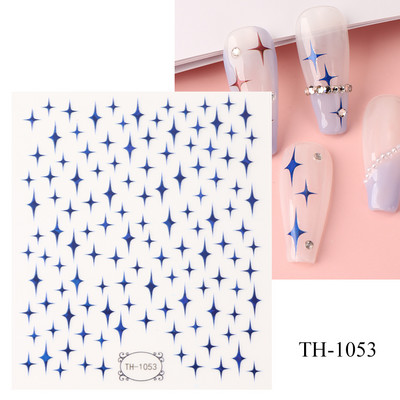 3D lāzera šķembu čūskas nagu uzlīmes Hologrāfiskas lapas Serpiente līmējošais slīdnis nagu mākslas dekorēšanai ziemas uzlīmes folijas