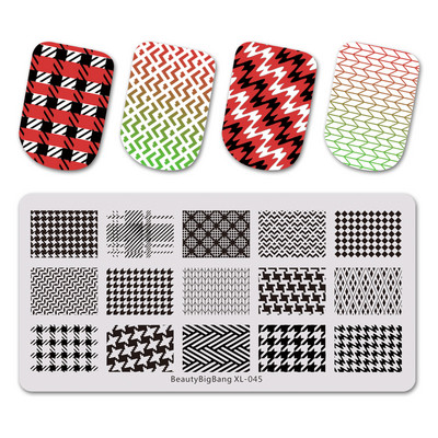 BeautyBigBang 2023 Slike životinja Nail Art Stamping Ploča Manikura Pčelinji med Kalupi za nokte od nehrđajućeg čelika Životinje-XL-015