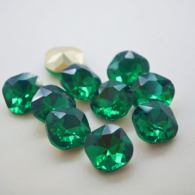 100 komada visokokvalitetnog četvrtastog dijamanta za uljepšavanje noktiju DIY dodaci za nakit zakrpe za nokte dijamantni kristalno zašiljeni dijamant