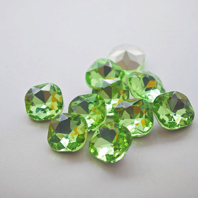 100 komada visokokvalitetnog četvrtastog dijamanta za uljepšavanje noktiju DIY dodaci za nakit zakrpe za nokte dijamantni kristalno zašiljeni dijamant