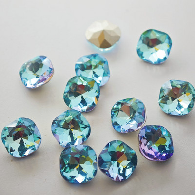 100 komada visokokvalitetnog četvrtastog dijamanta za uljepšavanje noktiju DIY dodaci za nakit zakrpe za nokte dijamantni kristalno zašiljeni dijamant