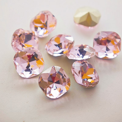 100 komada visokokvalitetnog četvrtastog dijamanta za uljepšavanje noktiju DIY dodaci za nakit zakrpe za nokte dijamantni kristalno zašiljeni dijamant