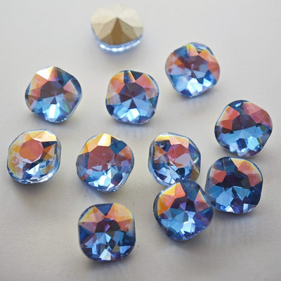 100 komada visokokvalitetnog četvrtastog dijamanta za uljepšavanje noktiju DIY dodaci za nakit zakrpe za nokte dijamantni kristalno zašiljeni dijamant