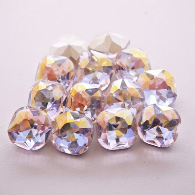 100 komada visokokvalitetnog četvrtastog dijamanta za uljepšavanje noktiju DIY dodaci za nakit zakrpe za nokte dijamantni kristalno zašiljeni dijamant