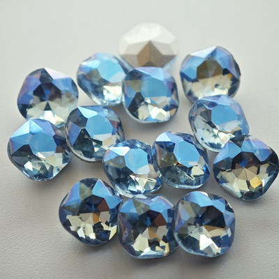 100 komada visokokvalitetnog četvrtastog dijamanta za uljepšavanje noktiju DIY dodaci za nakit zakrpe za nokte dijamantni kristalno zašiljeni dijamant