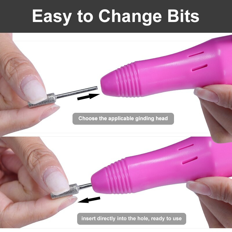 Profesionalna bušilica za nokte s 20000 okretaja u minuti Električna turpija za nokte za manikuru Nokti i nokti na nogama Manikura Nail Art Pedikura Alati za turpije