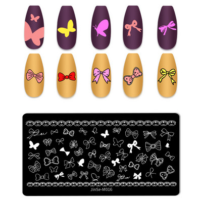 Lotus Flowers nagu apzīmogošanas plāksne nerūsējošā tērauda veidne ziedu raksta taisnstūra veidne manikīra nagu mākslas zīmoga attēla plāksne