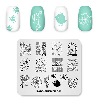 1PC Placă de ștanțare a unghiilor Decorare artistică cu ștanțare cu gel UV pentru ștanțare Apăsați pe vârfurile unghiilor Manichiură Instrument de bricolaj pentru salon