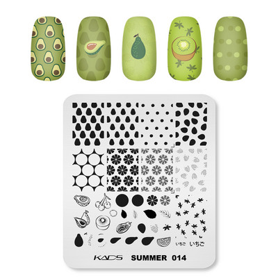 1PC Placă de ștanțare a unghiilor Decorare artistică cu ștanțare cu gel UV pentru ștanțare Apăsați pe vârfurile unghiilor Manichiură Instrument de bricolaj pentru salon