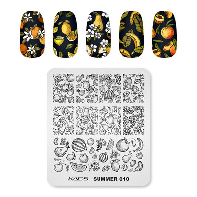 1PC Placă de ștanțare a unghiilor Decorare artistică cu ștanțare cu gel UV pentru ștanțare Apăsați pe vârfurile unghiilor Manichiură Instrument de bricolaj pentru salon