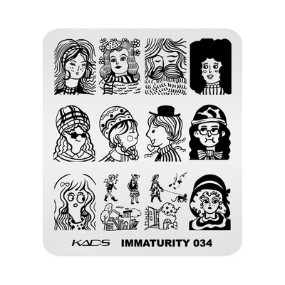 1PC Placă de ștanțare a unghiilor Decorare artistică cu ștanțare cu gel UV pentru ștanțare Apăsați pe vârfurile unghiilor Manichiură Instrument de bricolaj pentru salon