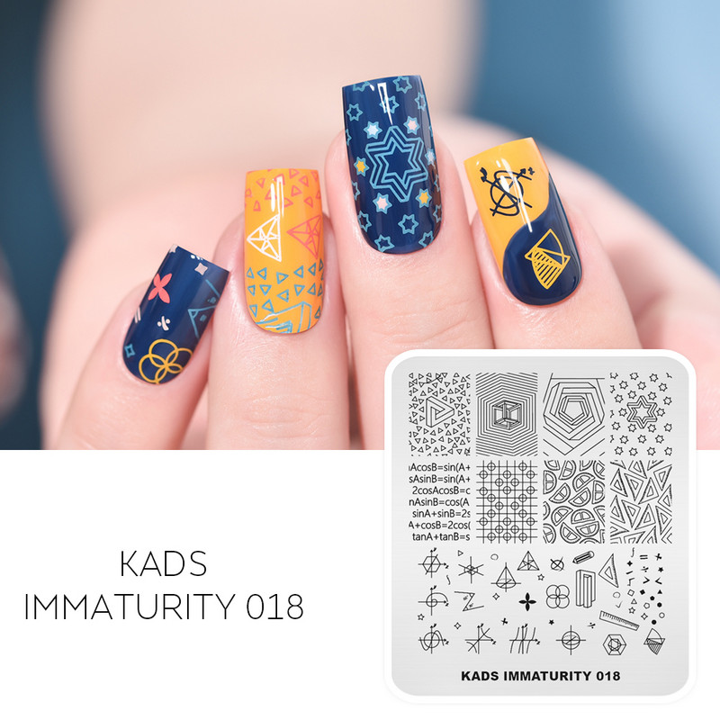 1PC Placă de ștanțare a unghiilor Decorare artistică cu ștanțare cu gel UV pentru ștanțare Apăsați pe vârfurile unghiilor Manichiură Instrument de bricolaj pentru salon