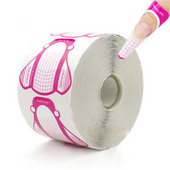 Francuski savjeti za oblik noktiju Akrilni UV gel za proširenje Uvijen oblik za nokte Gel za nokte Naljepnica Vodič za umjetnost Kalup za manikuru Šablone Akrilni alati