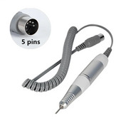 35000 apgr./min. 5 Pins Elektriskā nagu urbjmašīna Rokturis Rokas uzgaļa pedikīra nomaiņa Pildspalvas manikīra skaistumkopšanas rīks ABE piederums