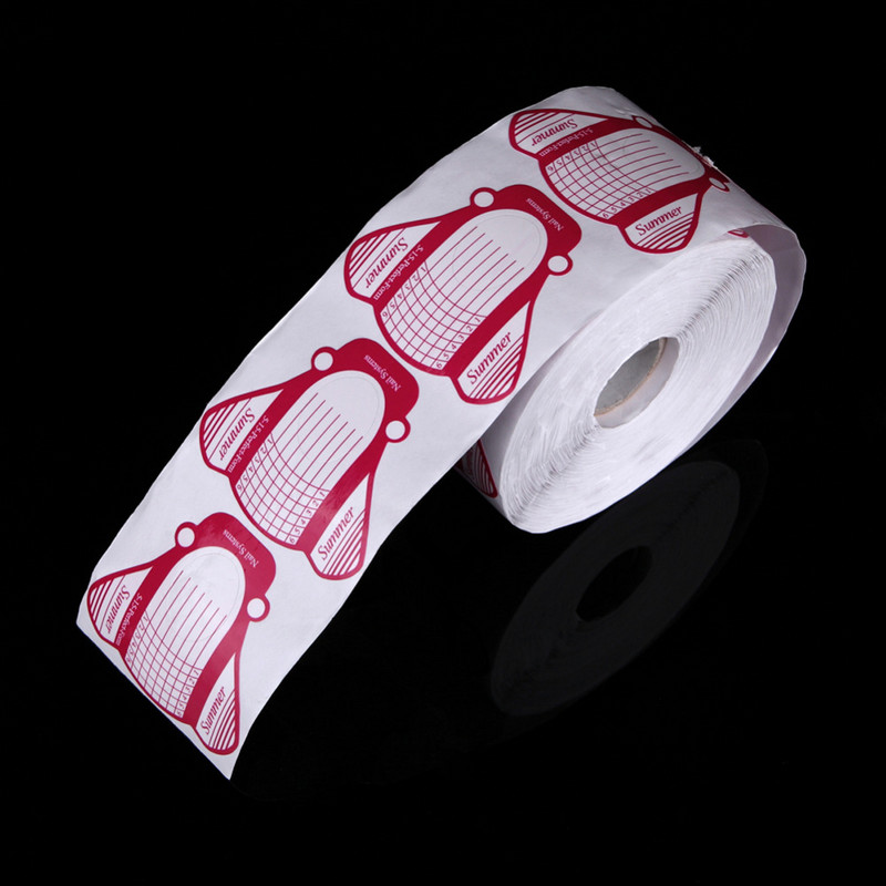 50/100GAB nagu forma DIY nagu mākslas pieaudzēšanas rokasgrāmata akrila UV gēla nagu mākslas uzgaļa uzlīme Manikīra uzgaļi Formas aksesuāri