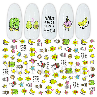 Pūķa čūskas uzlīmes nagiem 3D melns gotikas stils pašlīmējošs slīdnis Ķīniešu nagi mākslas dekorācijas uzlīmes Aptinumi CHEB145-152