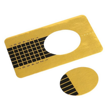 Δίσκος χαρτιού νυχιών Professional Nail Art Tools Επέκταση νυχιών UV Gel Tip Extension Builder Form Tray Bee Nail Supply Manicure