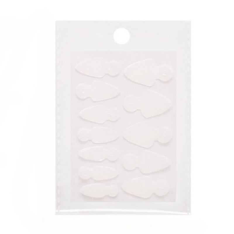 12gab Dual Nagu Forms Viltus padomi želejveida pieaudzēšanai Quick Building French Nails Form Mīkstie silikona spilventiņi Manikīra instrumenti