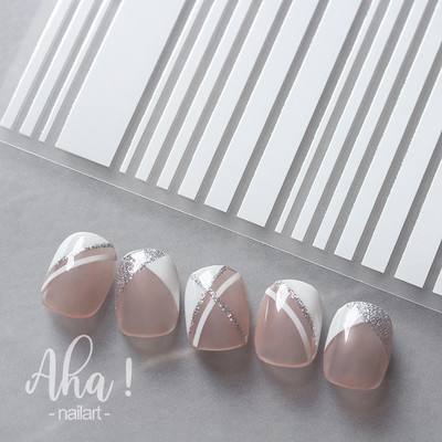 1PC AHA Mjesec/Zvijezda/Križ 3D bronzane naljepnice za nokte 8*10cm Zlatne/Srebrne naljepnice za nokte Zvijezda u obliku križa Laserska zvijezda/Mjesec klizač za manikuru