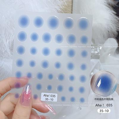 1PC AHA Mjesec/Zvijezda/Križ 3D bronzane naljepnice za nokte 8*10cm Zlatne/Srebrne naljepnice za nokte Zvijezda u obliku križa Laserska zvijezda/Mjesec klizač za manikuru