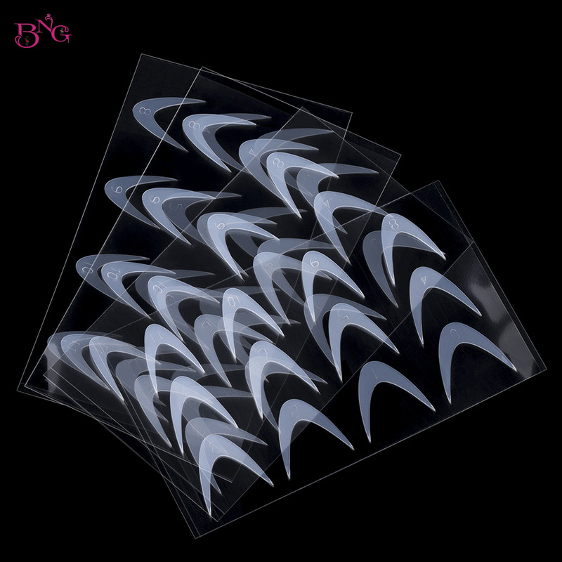 24gab Duet System Dual Forms Nagu uzlīme Franču silikona veidne nagiem Inner Pad Line Guide lente Atkārtoti lietojami celtniecības instrumenti