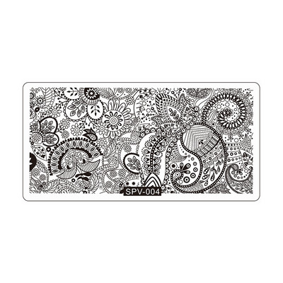 Čipkované doštičky na pečiatkovanie nechtov s geometrickými vzormi kvetov, listov, mačky a vtákov, šablóny na pečiatkovanie na nechty, šablóny na potlač lakov, nástroje na manikúru