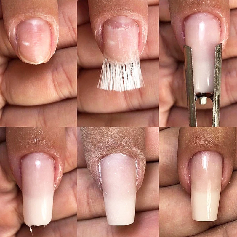 12 kom/set C zakrivljene kopče za nokte od nehrđajućeg čelika, akrilni gel, savjeti za nadogradnju, kopča za oblik noktiju DIY alati za francusku manikuru, pribor