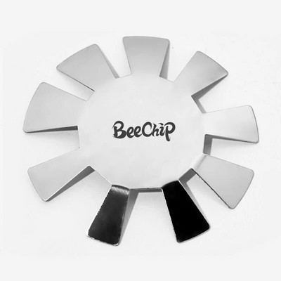 Instrument pentru arta unghiilor Nou instrument francez de plastic din oțel cristal pentru fabricarea unghiilor șablon în formă de V din oțel inoxidabil Instrument de extensie pentru arta unghiilor