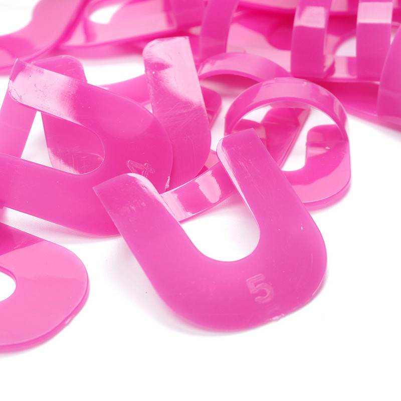 26 kom/set 10 veličina G krivulja u obliku laka štitnik za nokte štitnik za prste navlaka za prste francuske naljepnice otporne na prolijevanje manikura alati za nail art