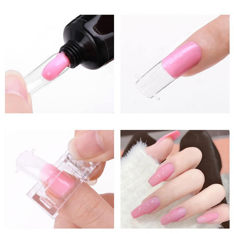 5gab. Nagu mākslas veidošanas klipši, nagu formas veidņu fiksācijas klipši nagu uzgaļu pieaudzēšanai Ātrās celtniecības instrumenti