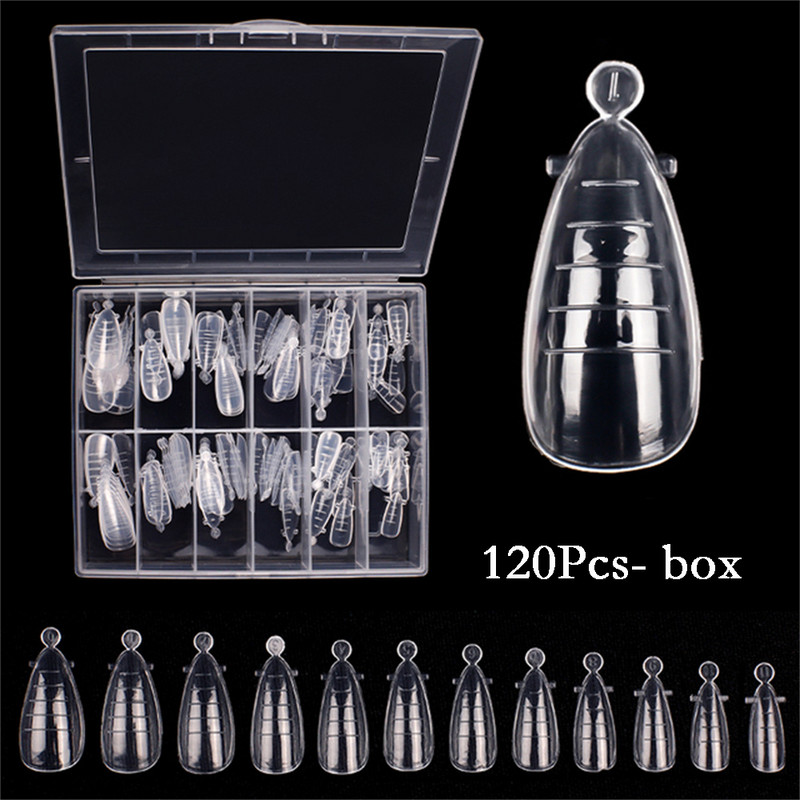 FILI 120Gb Augšējās veidlapas nagiem Quick Building Gel Forma Augšējā forma nagu manikīram Instrumenti Nagu pieaudzēšanas veidņu padomi