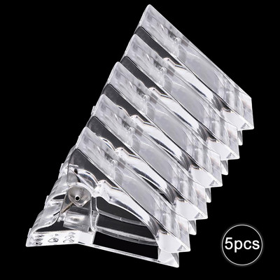 Plastmasas fiksēts klipsis poli nagu želejas mākslas instrumentiem nagu formas uzgaļi pagarinājuma veidotāja skava