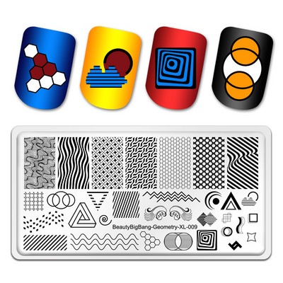 BeautyBigBang 2023. gada Valentīndienas nagu apzīmogošanas šķīvji Rožu zieds Mīlestības tēma Nagu mākslas veidnes Nagu dizaina trafareti rīki