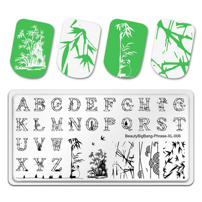 BeautyBigBang 2023. gada Valentīndienas nagu apzīmogošanas šķīvji Rožu zieds Mīlestības tēma Nagu mākslas veidnes Nagu dizaina trafareti rīki