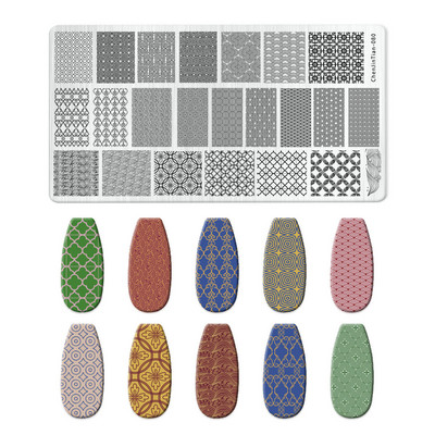 Tradicionālās ķīniešu rakstzīmes nagu apzīmogošanas plāksnes multfilmu varoņu tēlu dizains nagu pārneses veidne nagu mākslas zīmogs