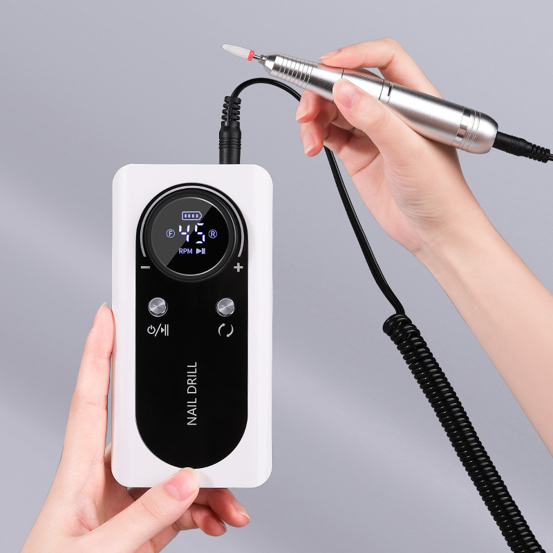 Profesionalni stroj za bušenje noktiju 45000rpm Tokarski stroj za manikuru Glodalice za poliranje Gel za poliranje noktiju Električna brusilica