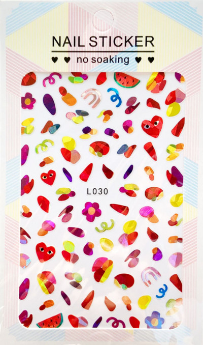 3D Acu sēņu nagu uzlīmes Lāzera spīdošas Līmējošas Uzlīmes nagiem Lūpu ziedi Nagu mākslas rotājumi Aurora Silver Design